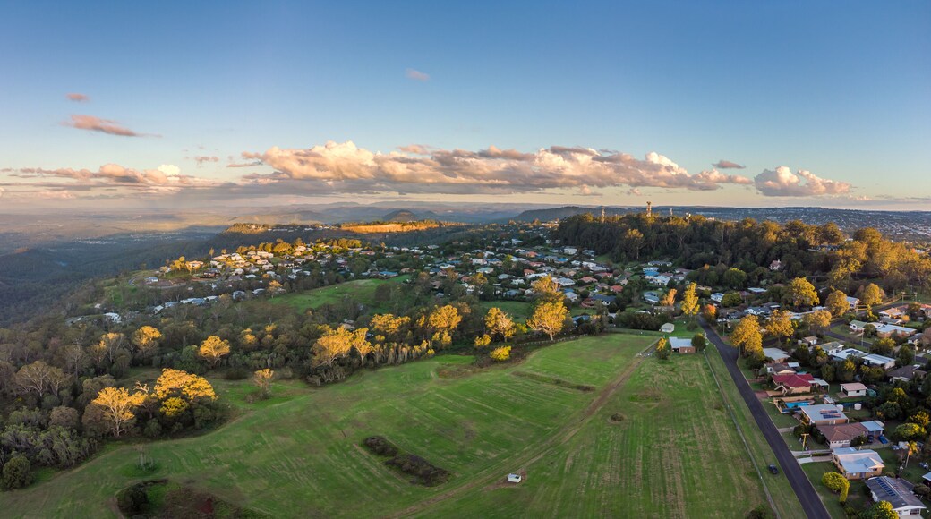 Aerial photo over Mount Lofty Rifle Range