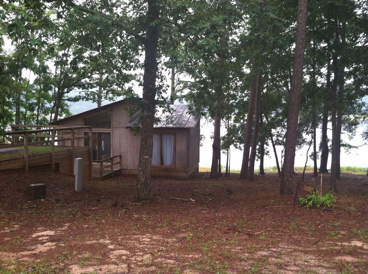 Lakeside cabin