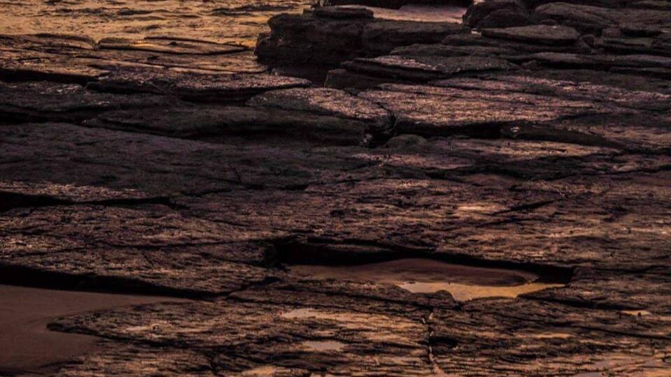 Beautiful golden rays warmed the sunrise, breath taking!