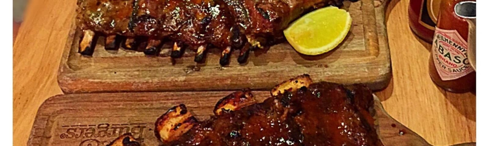 Lunch is served !!! They have the best off the bones tender Beef, Pork & Lamb Ribs that just melts in your mouth.