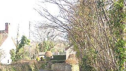 Bilbrook lane ford, east end. See my comments in the picture of the west end. There is a blind bend in between!