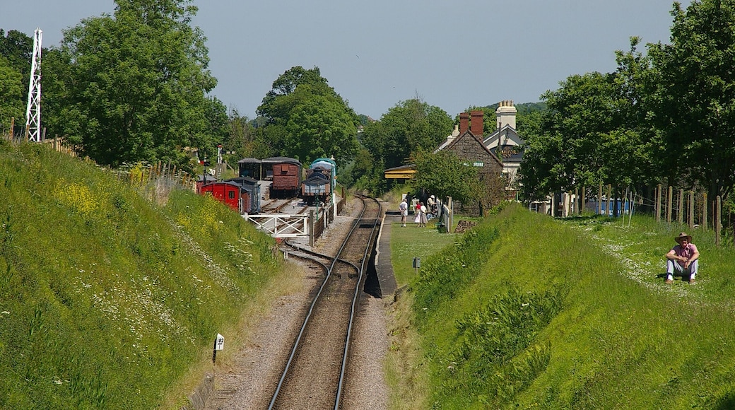 Washford railway station on the West Somerset Railway