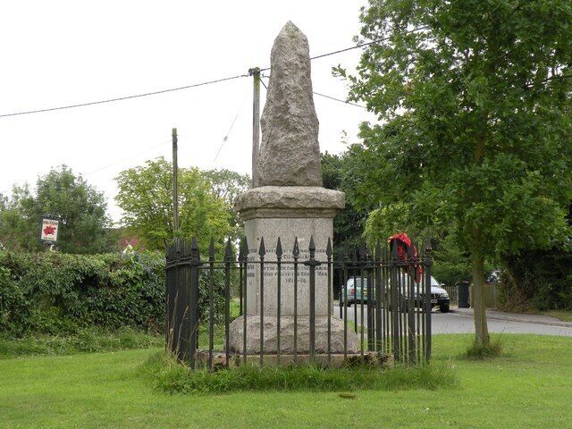 The War Memorial at Chrishall