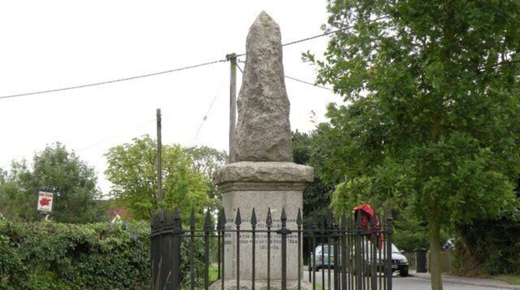 The War Memorial at Chrishall