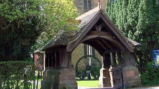 Underwood Church and Lychgate. The church and lychgate were designed by the Birmingham 'Gothic' architect, J. A. Chatwin in the style of the 14th century. They were erected in 1889 after being commissioned at a cost of £5000 by the 7th Earl Cowper who was a British Liberal politician and also served as Lord Lieutenant of Ireland between 1880 and 1882. The church dedicated to St Michael & All Angels had the clock installed in 1920 as a memorial to the local men who died in the First World War. The spire is visible from the surrounding countryside and is notable for being covered by oak shingles.