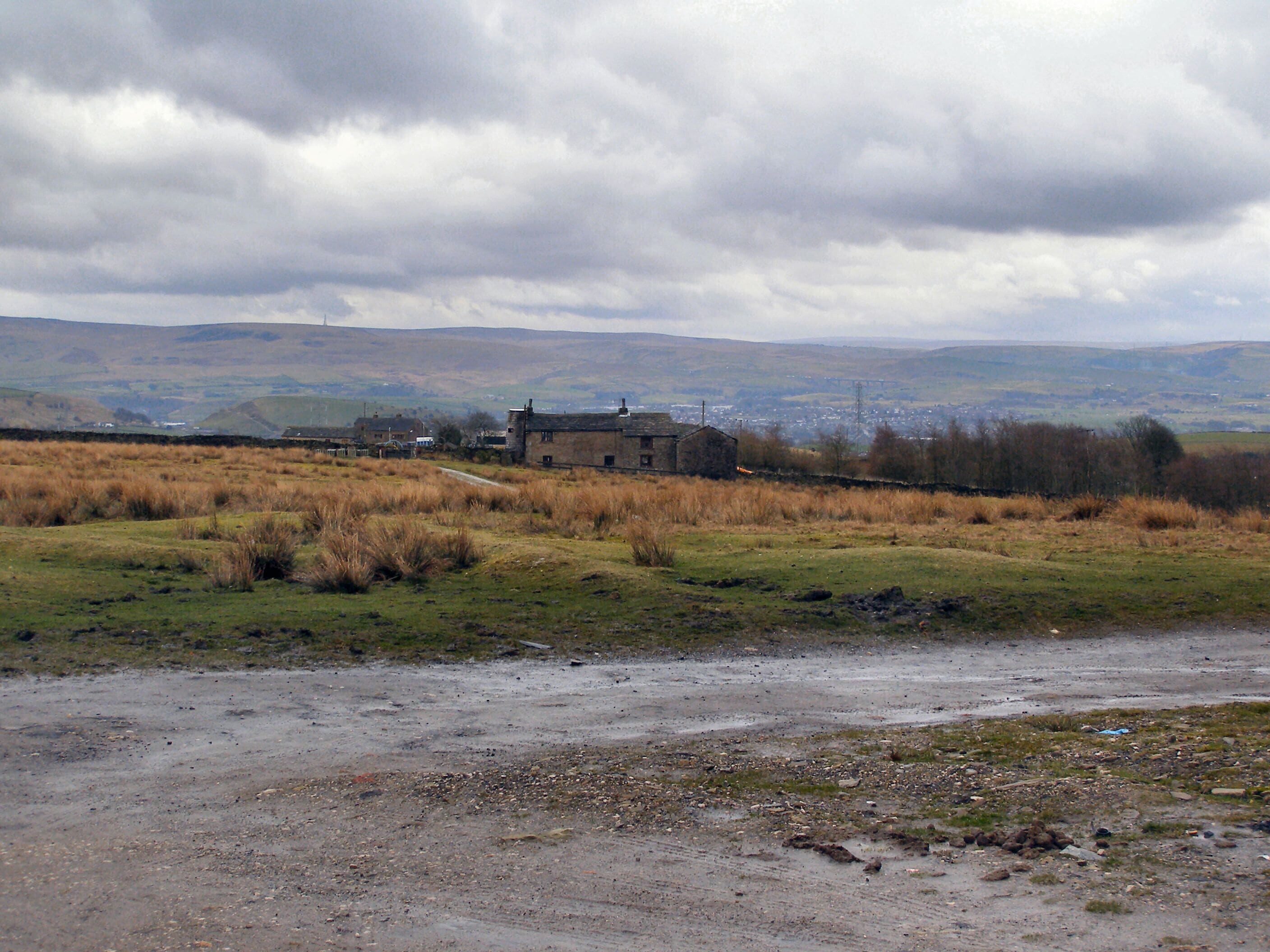 View to Tab Road Farm From the Pennine Bridleway