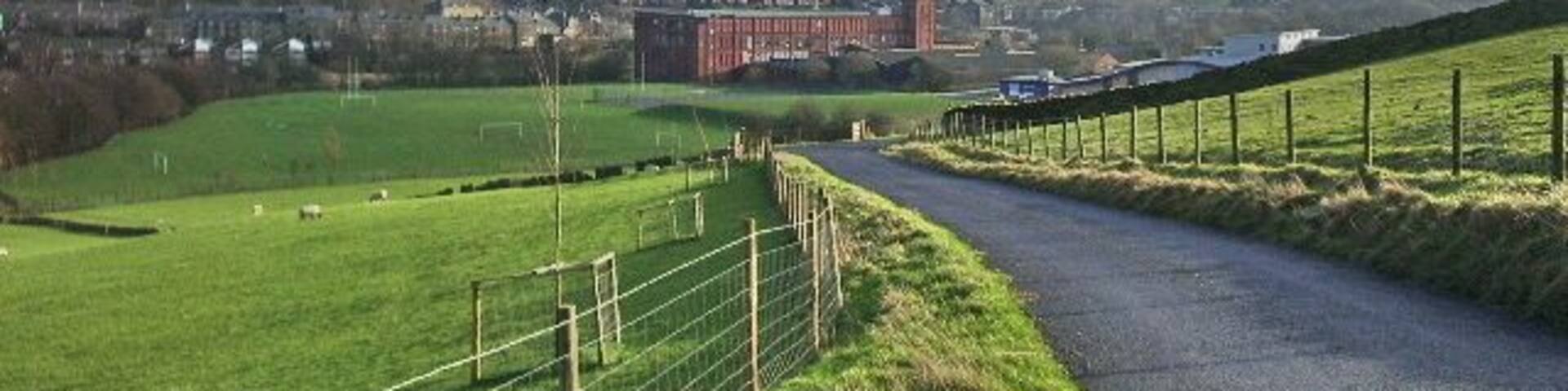 View of Whitworth from Cock Hall