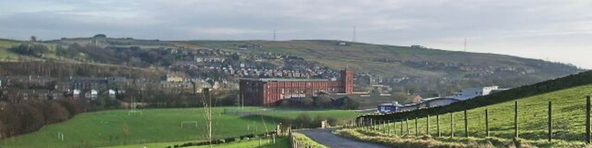 View of Whitworth from Cock Hall