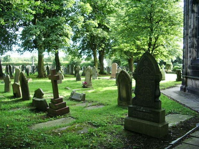 Graveyard, Holy Trinity Church, Bickerstaffe