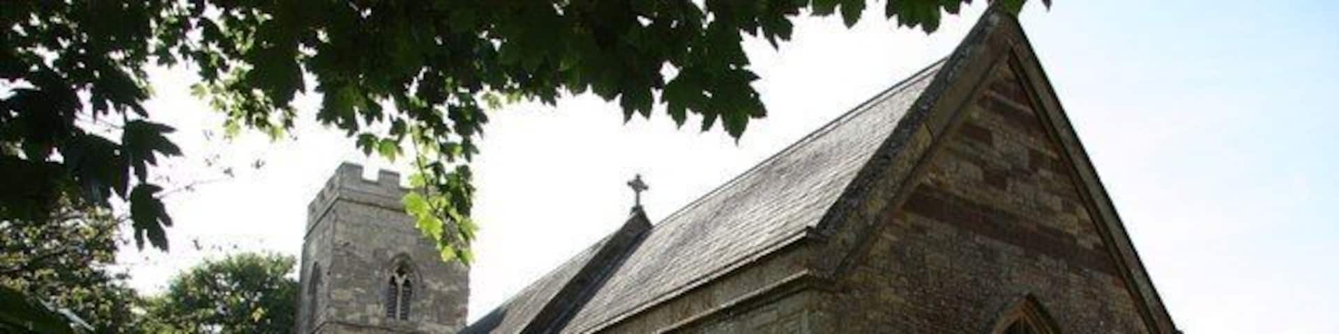 Parish church of St John the Baptist, Blisworth, Northamptonshire, seen from the southeast