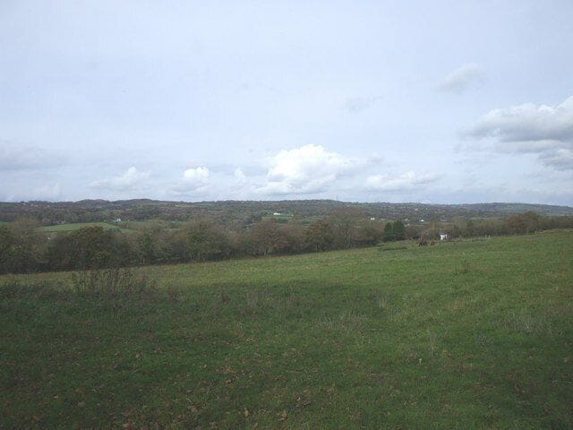 View from track near Ty-coch