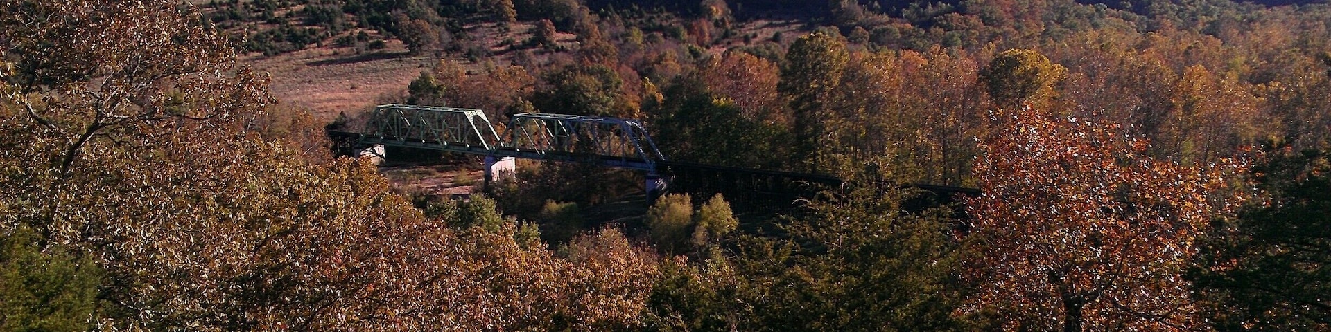Historic Route 66 overlook in Devil's Elbow, MO