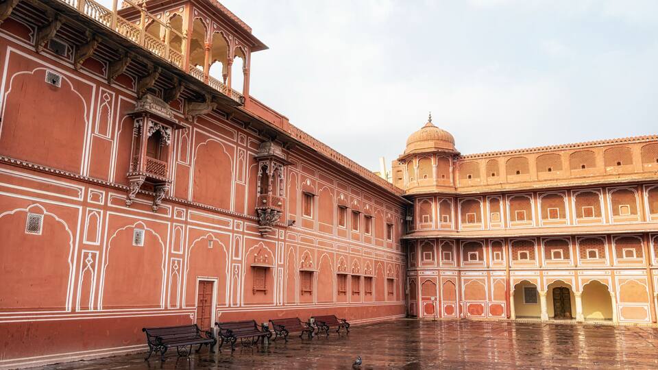 A historic building with intricate architecture and a dome structure.
