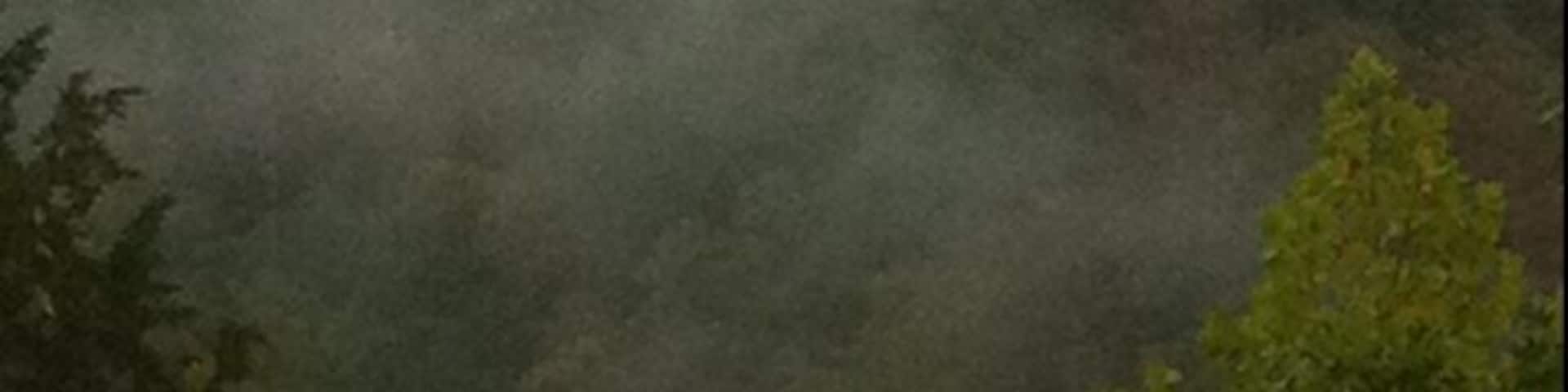 Taken Saturday September 17th. Fog rolling up the hillside