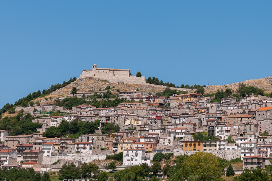 Letino, Campania, Matese Mountains. Glimpse of summer