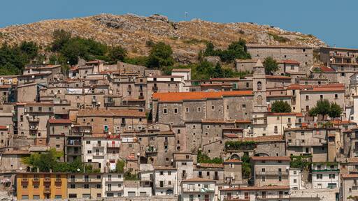 Letino, Campania, Matese Mountains. Glimpse of summer