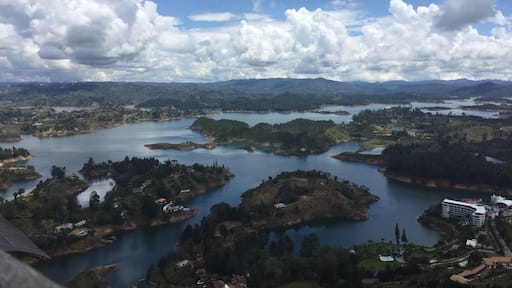 View from Peñón de Guatapé