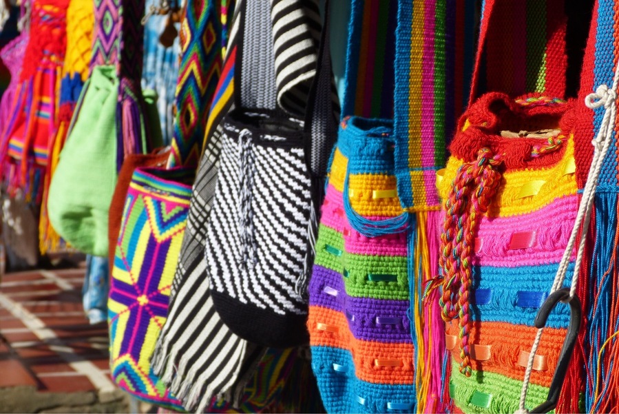 San Jacinto - Bolívar Colombia .. mochilas tejídas a mano
