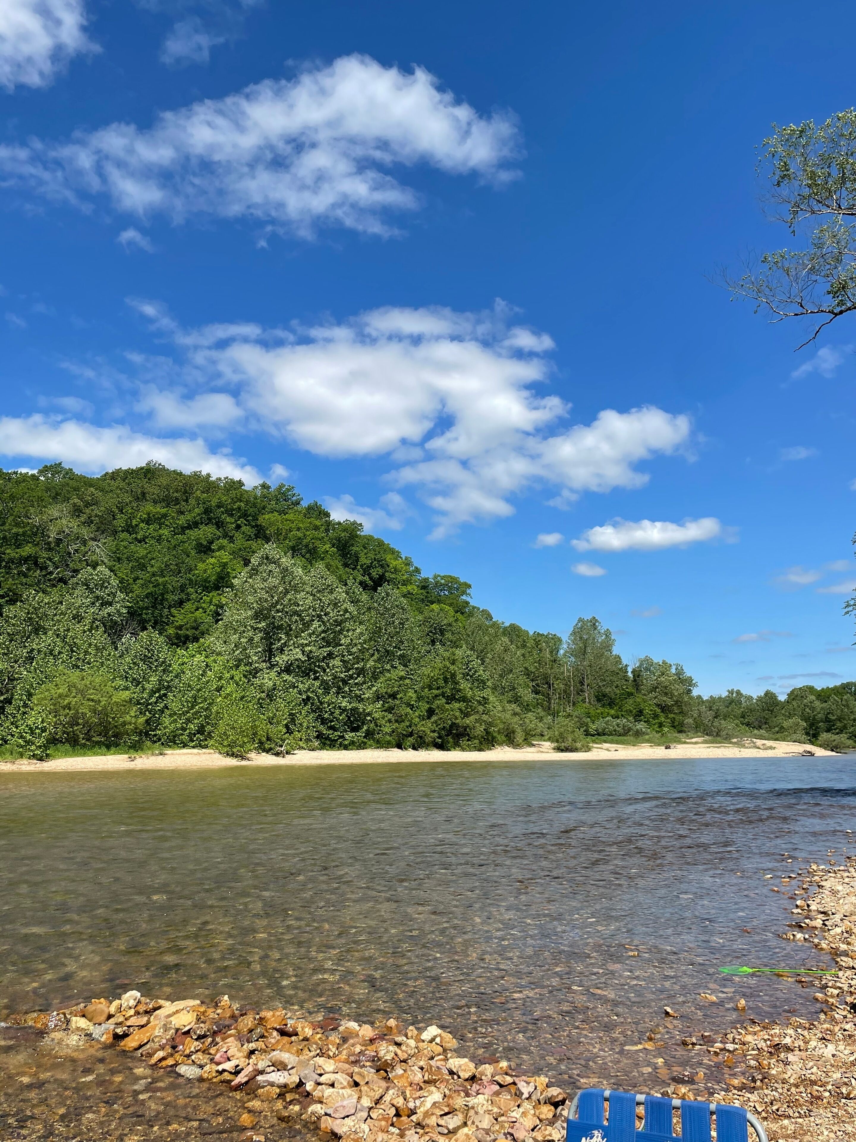 Sunny day at the river