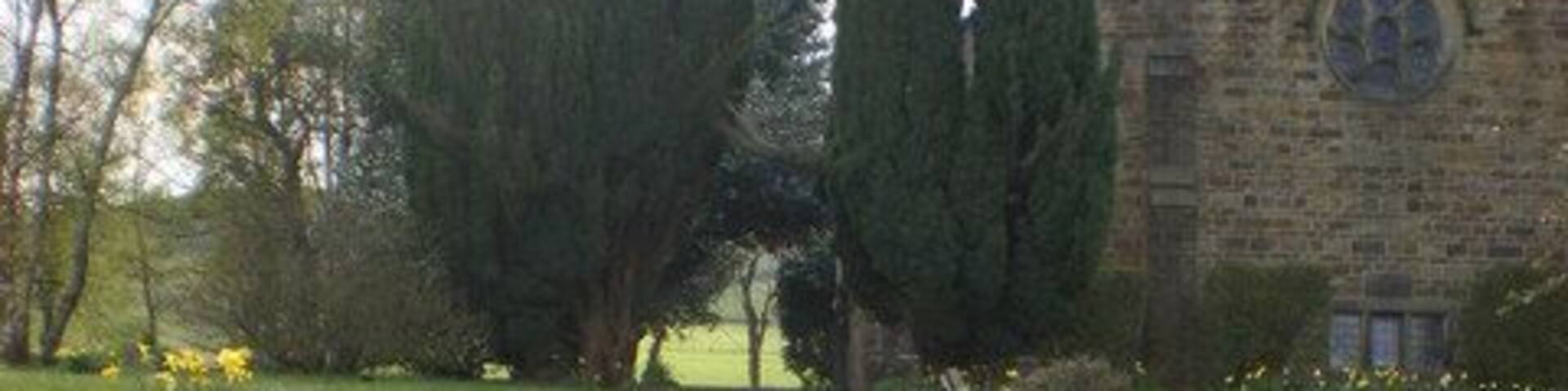 St John's Church, Rishworth, Path