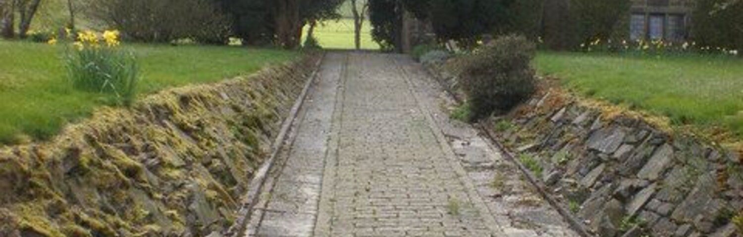 St John's Church, Rishworth, Path