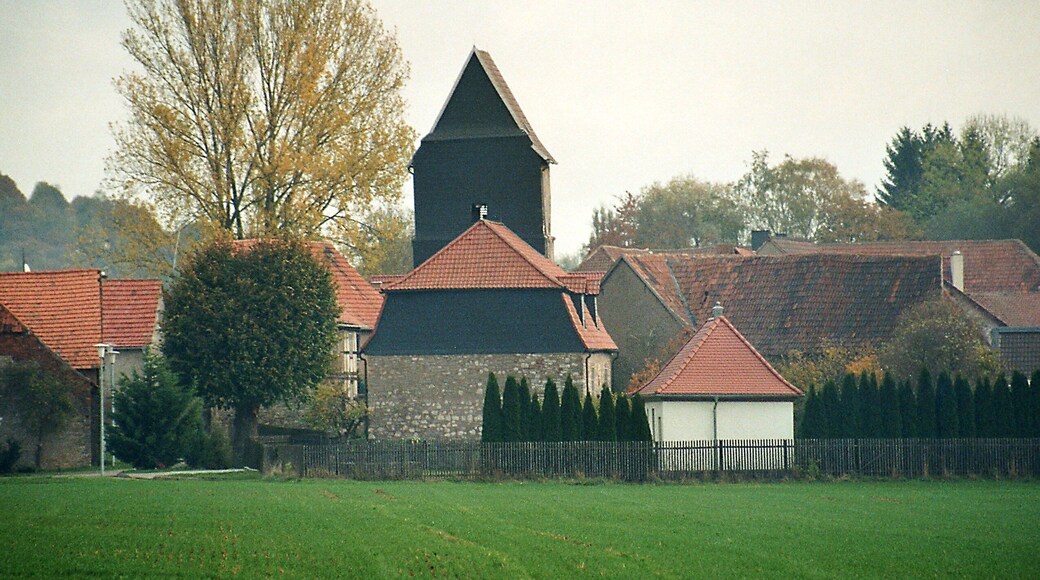 This is a photograph of an architectural monument. It is on the list of cultural monuments of Drebsdorf (Südharz), no. 094 81679