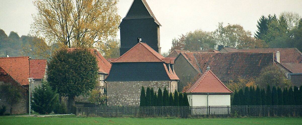 This is a photograph of an architectural monument. It is on the list of cultural monuments of Drebsdorf (Südharz), no. 094 81679