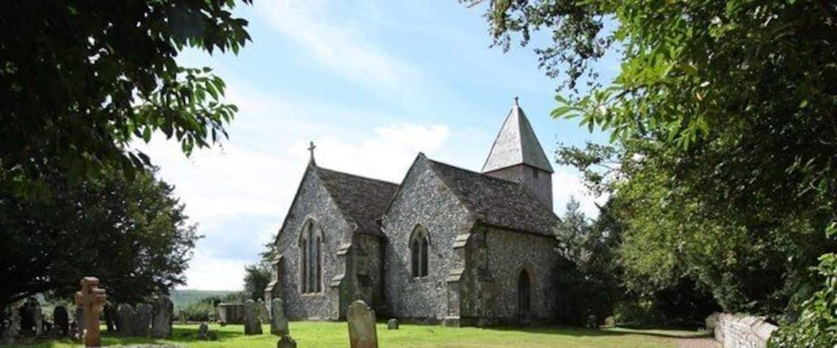 Streat Parish Church, Sussex, near to Streat, East Sussex, Great Britain.