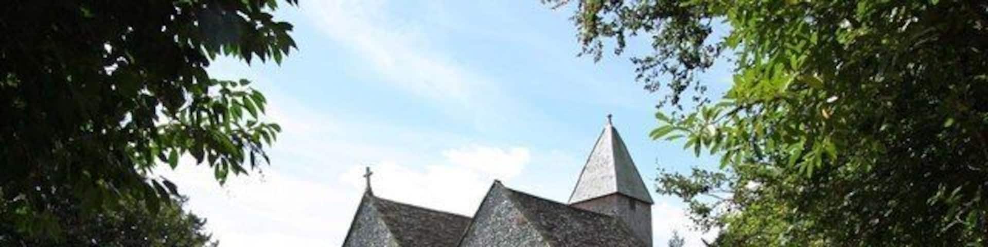 Streat Parish Church, Sussex, near to Streat, East Sussex, Great Britain.