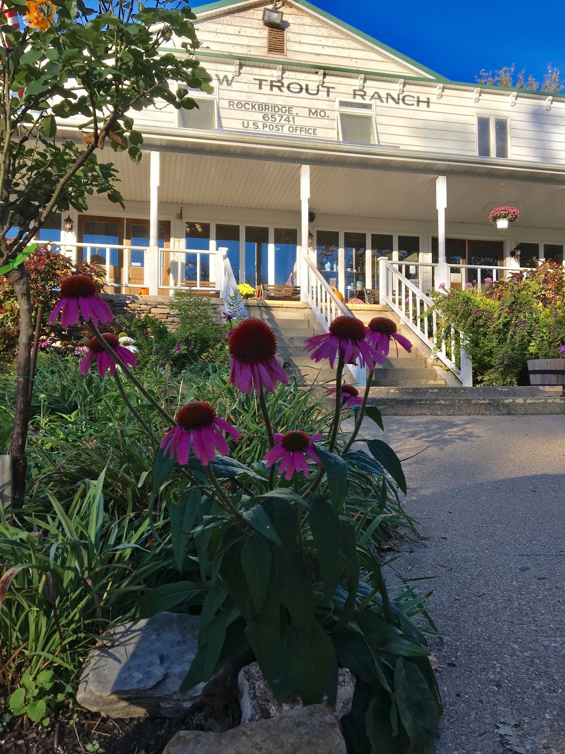 Beautiful river valley with "catch and keep" rainbow trout fishing. 