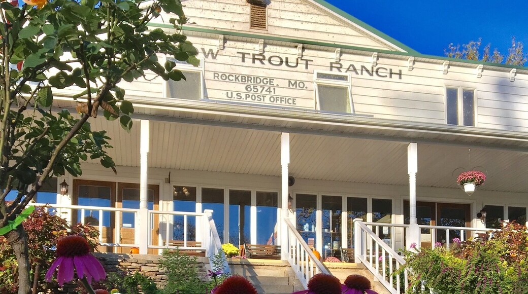 Beautiful river valley with "catch and keep" rainbow trout fishing.