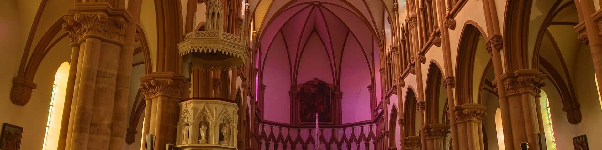 Church of Rougemont-le-château (HDR).