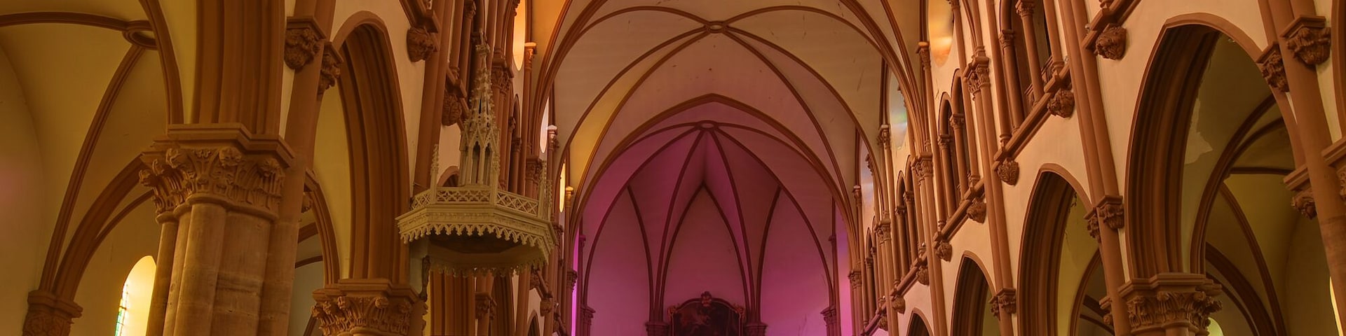 Church of Rougemont-le-château (HDR).