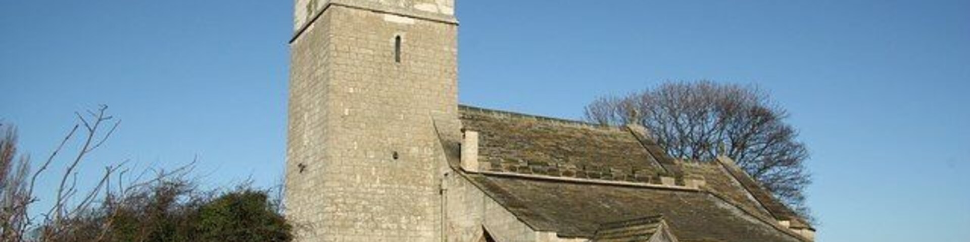 St Mary's parish church, Birkin, North Yorkshire, seen from the south