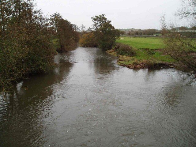 River Lugg Downstream from Moreton bridge