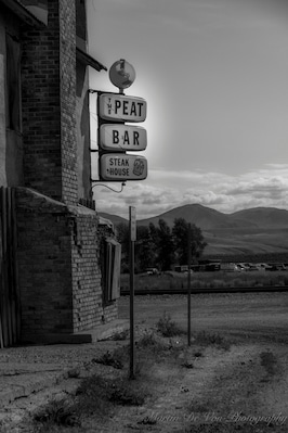 Stiff drinks, cold beer, great large steaks, and if you want you can cook your own just the way you like it. Only in Montana! Definitely off the beaten track!