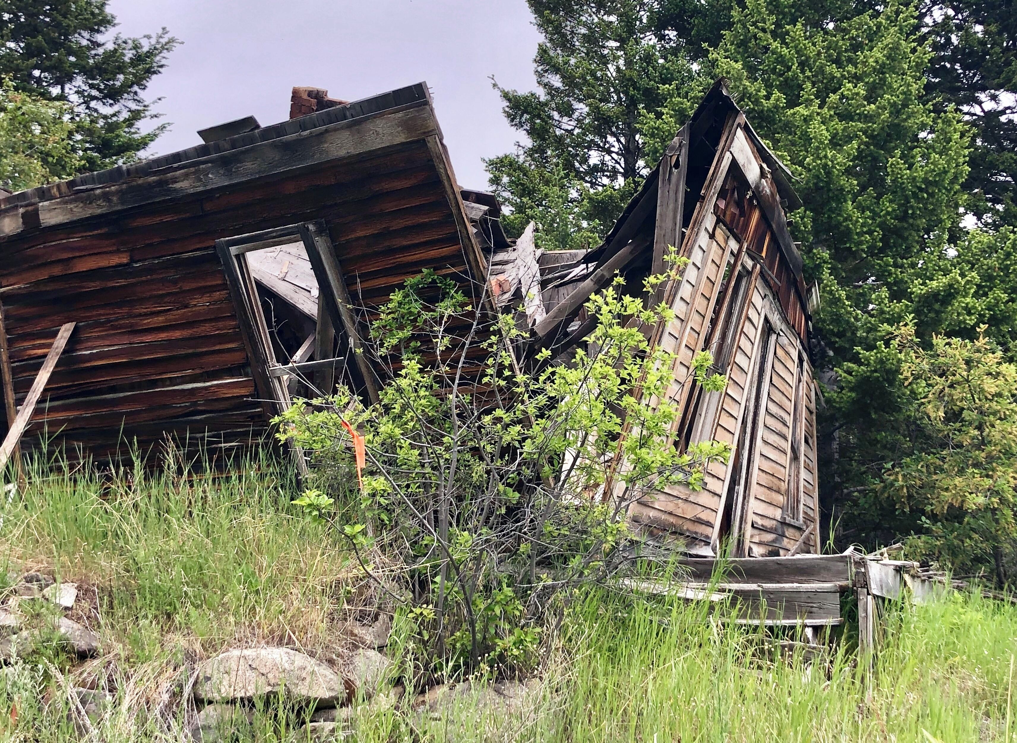 I'm not sure how much longer this one is going to be standing.  