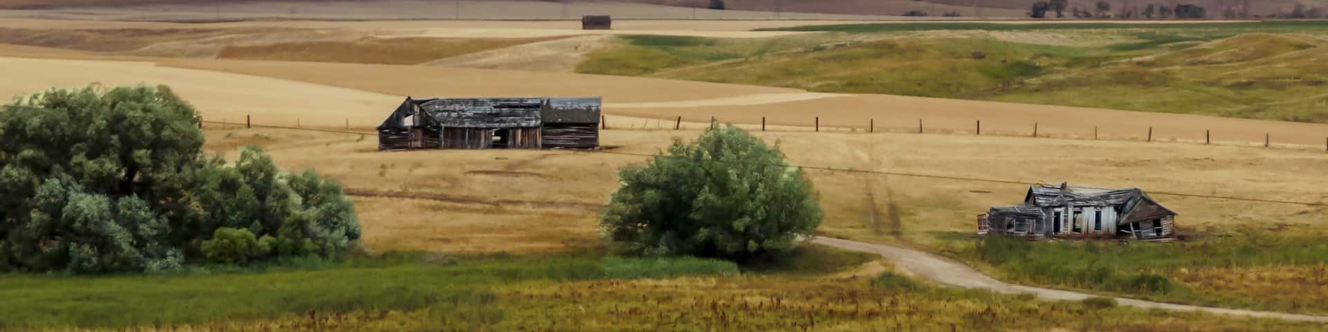 mountain landscape with storm clouds