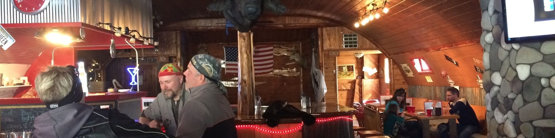Cool old bar built in the 50s and recently redone in the Boulder River valley with a great cheesesteak. Sweet spot that I can't believe I've never been to! #roadtrip #montanamoment