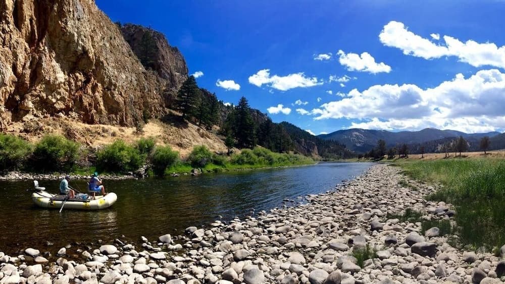 If you are looking for one of the best fly fishing experiences ever. Visit the Blue Hole River. Our guide and stay at Tight Line Adventures is a memory that will last a life time. We caught a ton of trout this day!
