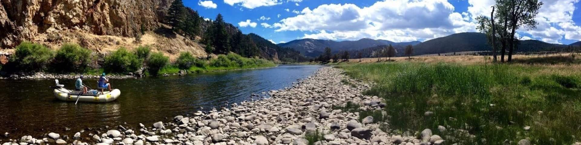 If you are looking for one of the best fly fishing experiences ever. Visit the Blue Hole River. Our guide and stay at Tight Line Adventures is a memory that will last a life time. We caught a ton of trout this day!