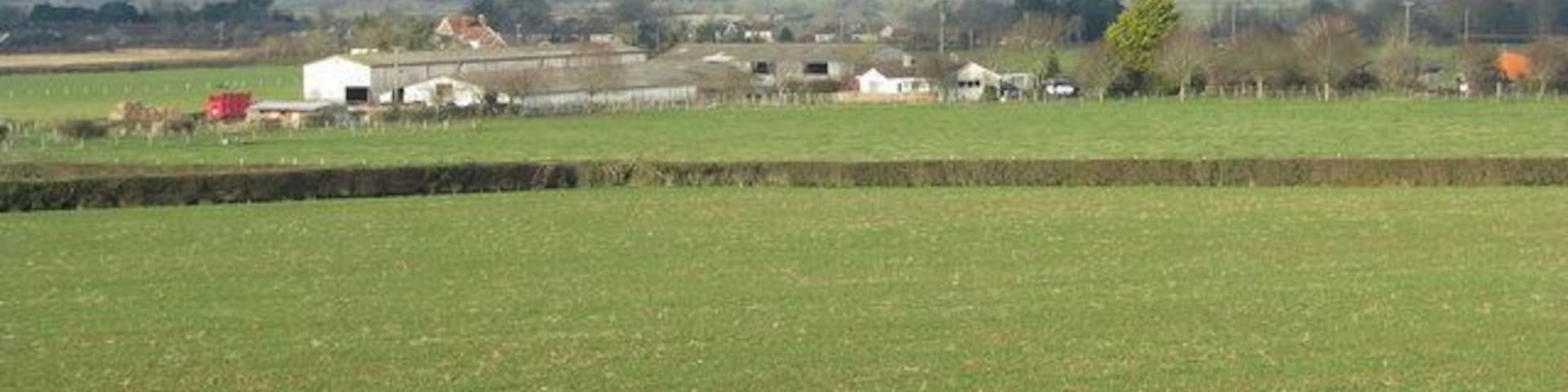Fields by Holy Well Road