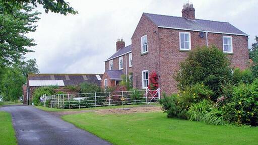 Westfield House, Westfield Farm, Sheriff Hutton Looking northwest along the access lane.