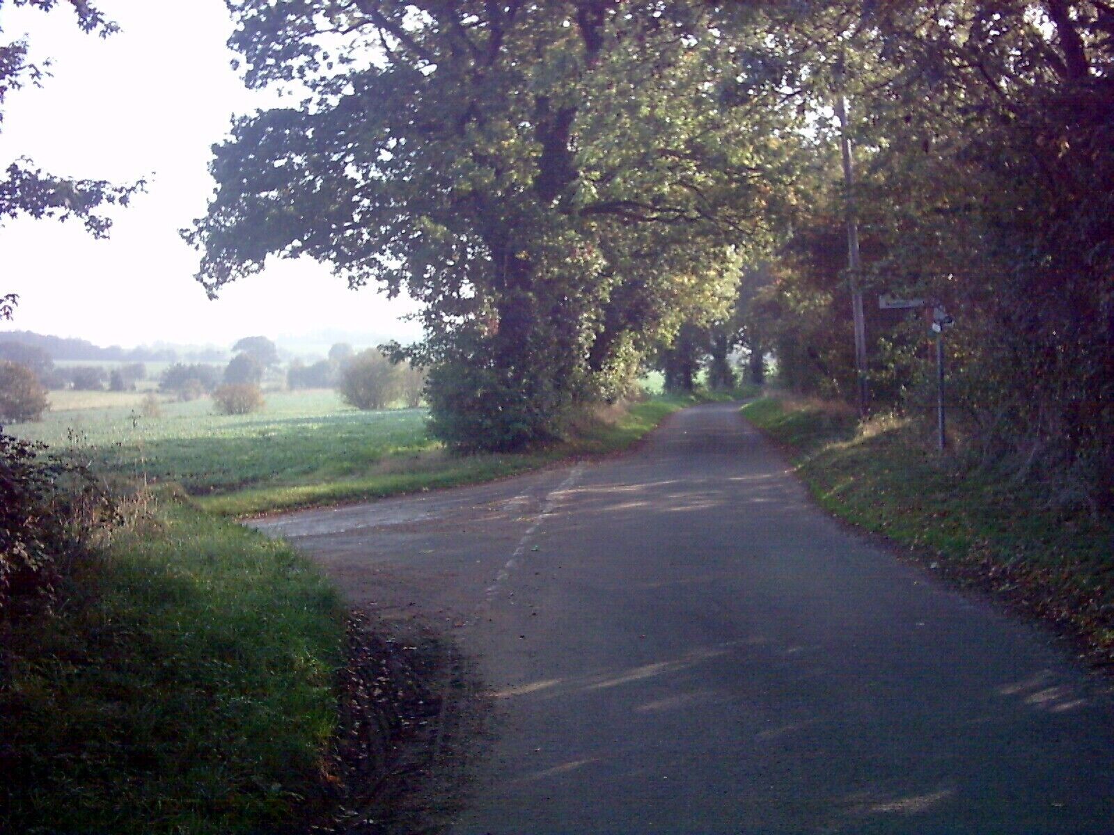 Junction of The Causeway & The Danger Near Brick Kiln Farm