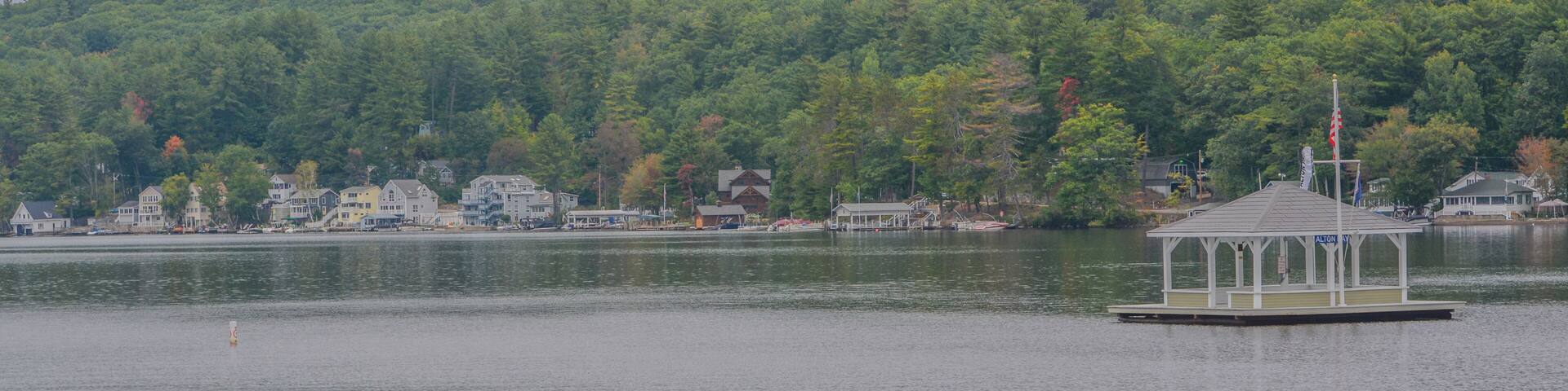 Alton Bay on Lake Winnipesaukee in Wells, York County, New Hampshire