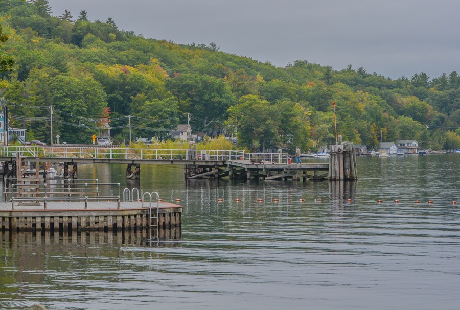 Alton Bay on Lake Winnipesaukee in Wells, York County, New Hampshire