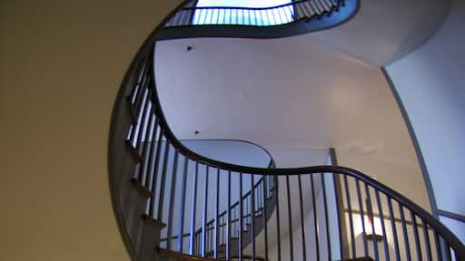 Double spiral staircases built by young Shaker man circa 1840