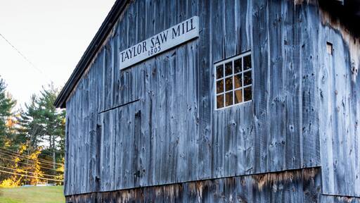 Restored up and down saw mill in Derry NH