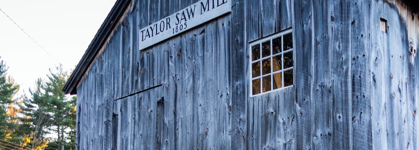 Restored up and down saw mill in Derry NH