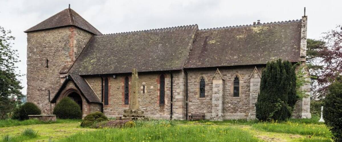 Photograph of St Mary's Church, Caynham, Shropshire, England